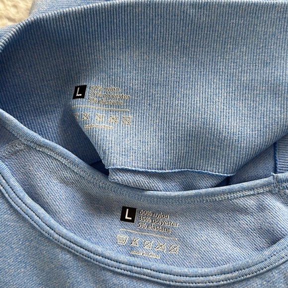 Blue amazon workout set! Never worn - Picture 4 of 4